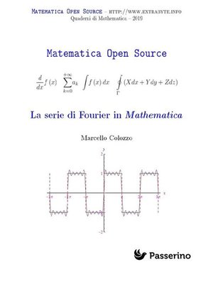 cover image of La serie di Fourier in Mathematica
